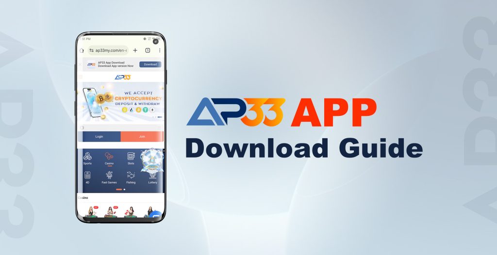 AP33 Android APK download guide banner